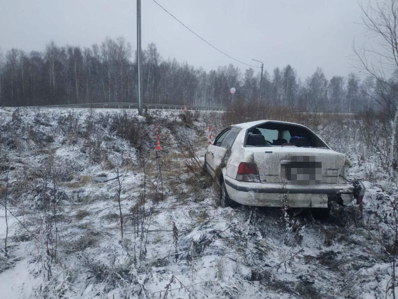 Начинающая автомобилистка съехала в кювет в Сорокинском районе, ранена ее  дочь - Новости Армизонского района