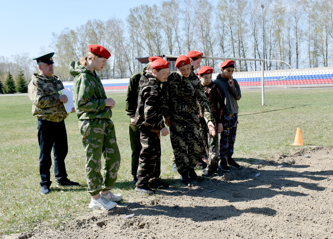 В Армизонском районе прошла военно-спортивная игра 