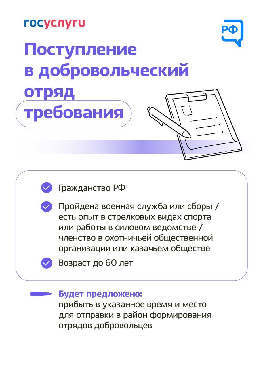 На госуслугах принимают заявки (https://www.gosuslugi.ru/600483/1/form?_=1664902472993)  на участие в СВО в качестве добровольца. Сервис запущен  (http://government.ru/news/46699/) в прошедшие выходные. | 05.10.2022 |  Армизонское - БезФормата